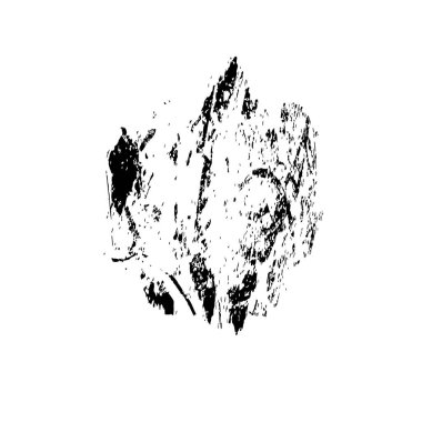 Grunge mürekkep sıçramasının basit illüstrasyonu