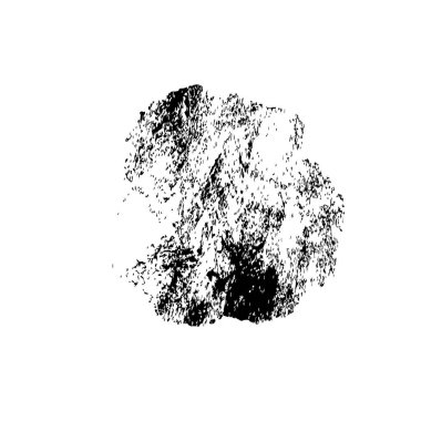 Grunge mürekkep sıçramasının basit illüstrasyonu