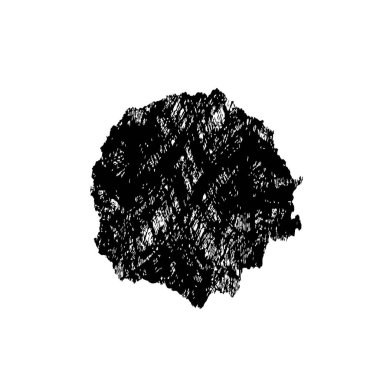 Grunge mürekkep sıçramasının basit illüstrasyonu