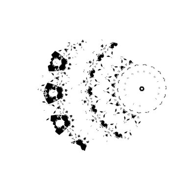 Grunge dokusu. siyah ve beyaz kaba arkaplan. 