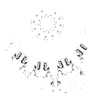 Grunge dokusu. siyah ve beyaz kaba arkaplan. 