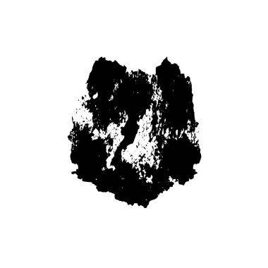 Grunge mürekkep sıçramasının basit illüstrasyonu