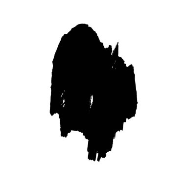 Grunge mürekkep sıçramasının basit illüstrasyonu