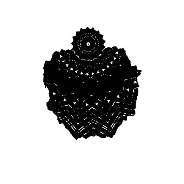 Grunge mürekkep sıçramasının basit illüstrasyonu