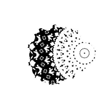 Grunge mürekkep sıçramasının basit illüstrasyonu
