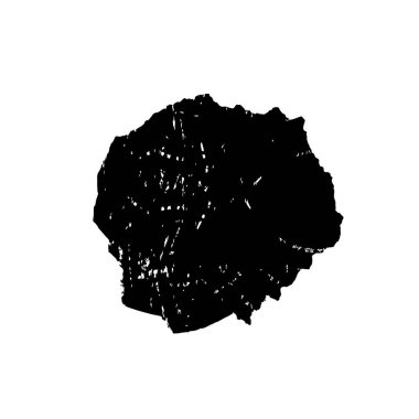 Grunge mürekkep sıçramasının basit illüstrasyonu