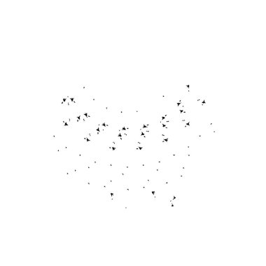 Grunge mürekkep sıçramasının basit illüstrasyonu