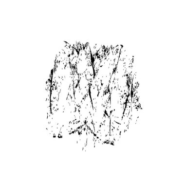 Grunge mürekkep sıçramasının basit illüstrasyonu