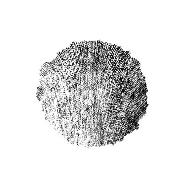 Grunge mürekkep sıçramasının basit illüstrasyonu