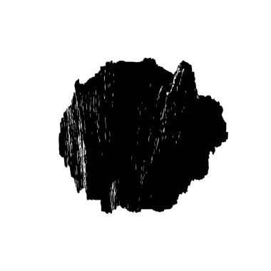 Grunge mürekkep sıçramasının basit illüstrasyonu