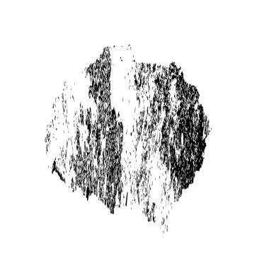 Grunge mürekkep sıçramasının basit illüstrasyonu