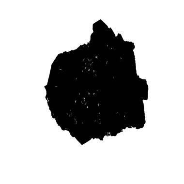 Grunge mürekkep sıçramasının basit illüstrasyonu