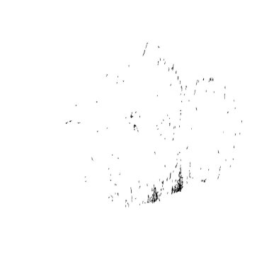 Grunge mürekkep sıçramasının basit illüstrasyonu