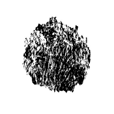 Beyaz arkaplanda soyut grunge lekesi, vektör illüstrasyonu