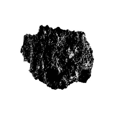 Beyaz arkaplanda siyah grunge mürekkep fırçası darbeleri. 