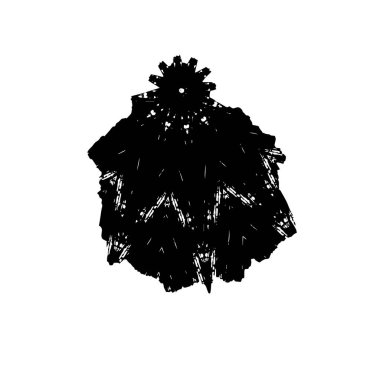 siyah ve beyaz monokrom yıpranmış arka plan soyut dokusu 