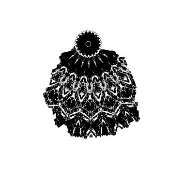 siyah ve beyaz monokrom yıpranmış arka plan soyut dokusu 