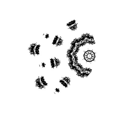 siyah ve beyaz monokrom yıpranmış arka plan soyut dokusu 