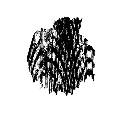 siyah ve beyaz monokrom yıpranmış arka plan soyut dokusu 