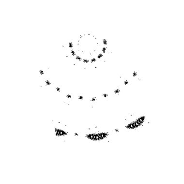 siyah ve beyaz monokrom yıpranmış arka plan soyut dokusu 