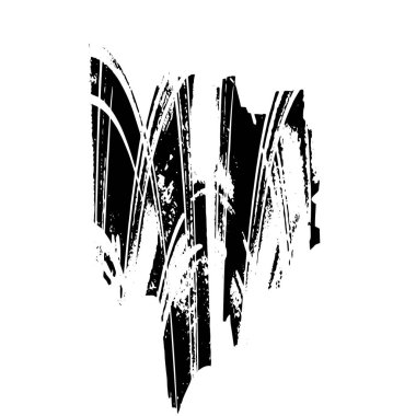 siyah ve beyaz monokrom yıpranmış arka plan soyut dokusu 