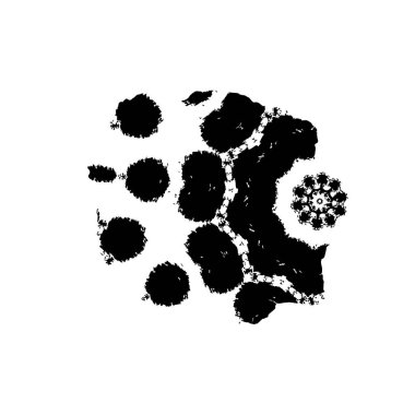 siyah ve beyaz monokrom yıpranmış arka plan soyut dokusu 