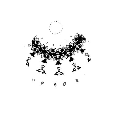 siyah ve beyaz monokrom yıpranmış arka plan soyut dokusu 