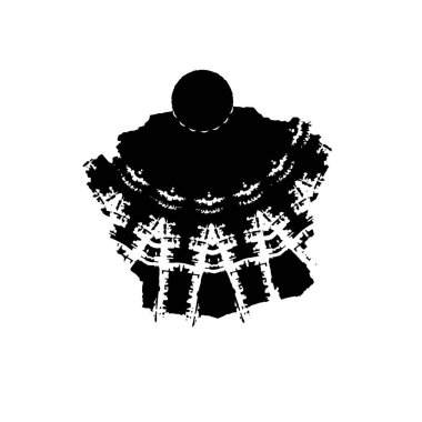 siyah ve beyaz monokrom yıpranmış arka plan soyut dokusu 