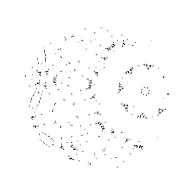 siyah ve beyaz monokrom yıpranmış arka plan soyut dokusu 