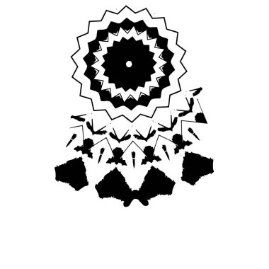 siyah ve beyaz monokrom yıpranmış arka plan soyut dokusu 