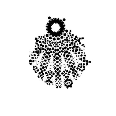 siyah ve beyaz monokrom yıpranmış arka plan soyut dokusu 