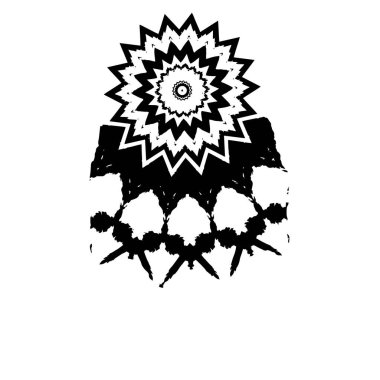 siyah ve beyaz monokrom yıpranmış arka plan soyut dokusu 