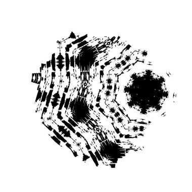 siyah ve beyaz monokrom yıpranmış arka plan soyut dokusu 