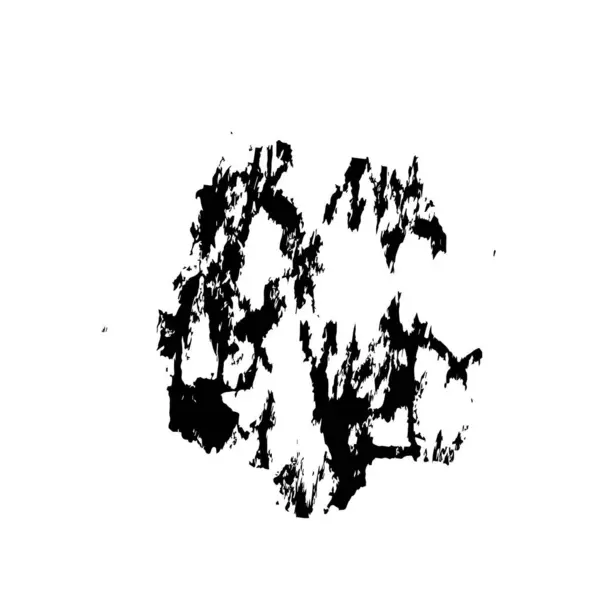 Abstraktní Grunge Černá Skvrna Bílém Pozadí Vektorové Ilustrace — Stockový vektor