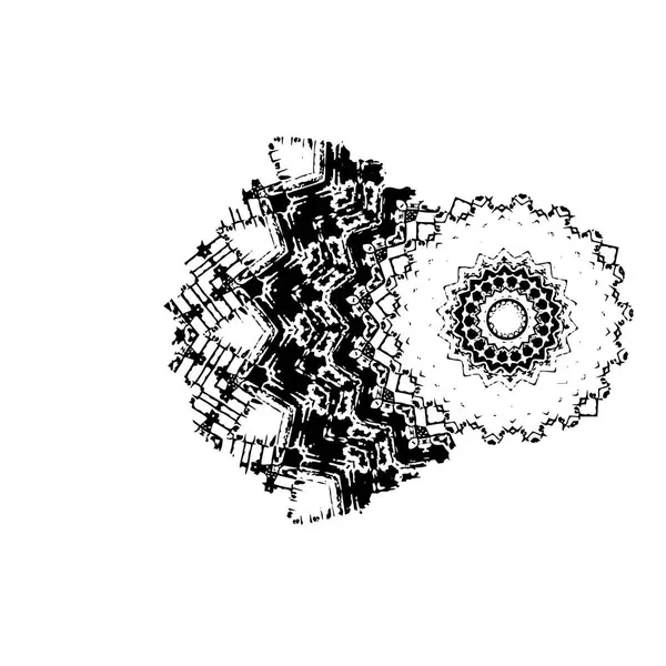 Grunge mürekkep sıçramasının basit illüstrasyonu