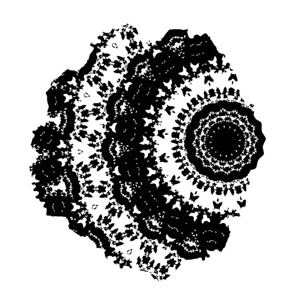 Grunge mürekkep sıçramasının basit illüstrasyonu