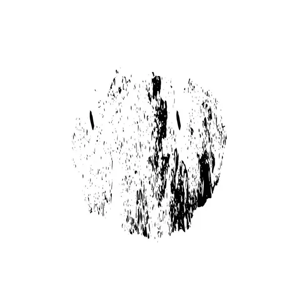 Абстрактное Черное Пятно Гранжа Белом Фоне — стоковый вектор