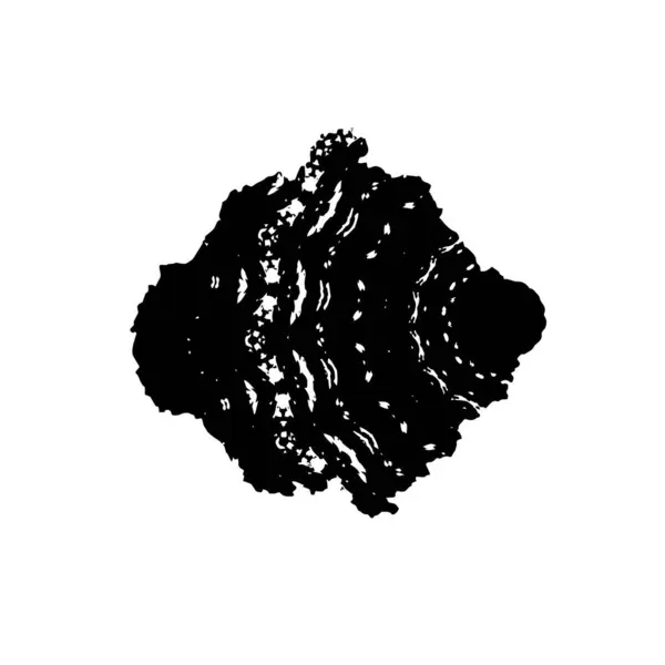 Zwart Wit Monochroom Verweerde Achtergrond Abstracte Textuur — Stockvector
