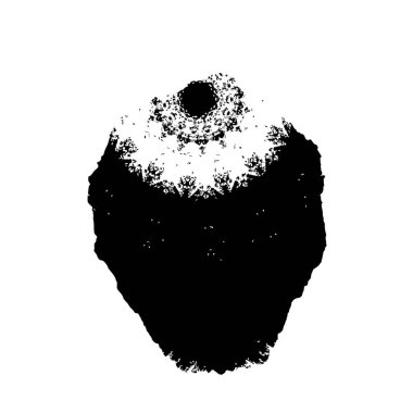 siyah ve beyaz monokrom yıpranmış arka plan soyut dokusu 