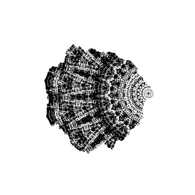 siyah ve beyaz monokrom yıpranmış arka plan soyut dokusu 