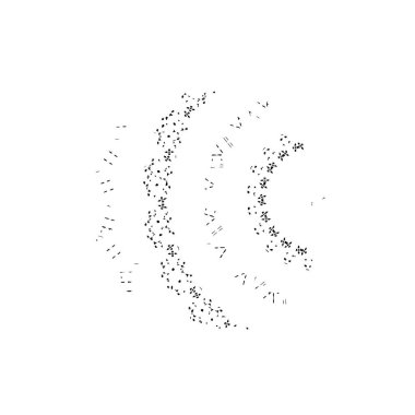 siyah ve beyaz monokrom yıpranmış arka plan soyut dokusu 