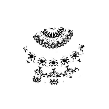 Soyut tek renkli arkaplan. Siyah ve beyaz vektör çizimi