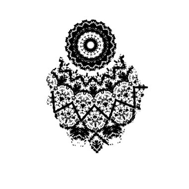 Soyut tek renkli arkaplan. Siyah ve beyaz vektör çizimi