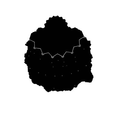 Soyut tek renkli arkaplan. Siyah ve beyaz vektör çizimi