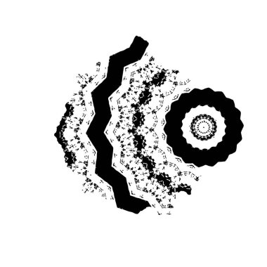 siyah ve beyaz monokrom yıpranmış arka plan soyut dokusu 