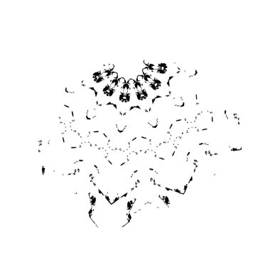 Grunge dokuyu örtüyor. Soyut siyah beyaz arka plan. Tek renkli vintage yüzey        