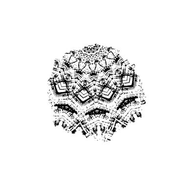 Soyut tek renkli arkaplan. Siyah ve beyaz vektör çizimi