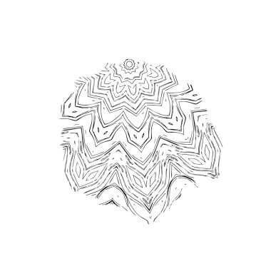 Soyut tek renkli arkaplan. Siyah ve beyaz vektör çizimi