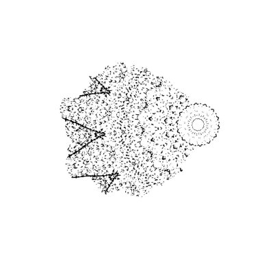 Soyut tek renkli arkaplan. Siyah ve beyaz vektör çizimi