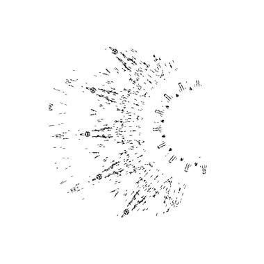 Grunge dokuyu örtüyor. Soyut siyah beyaz arka plan. Tek renkli vintage yüzey        